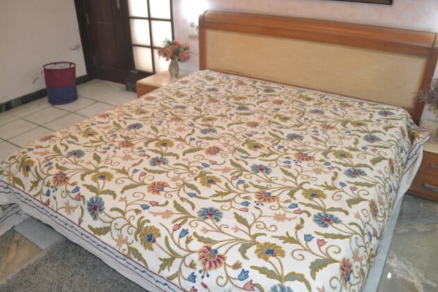 Hand Embroidered Bedspreads