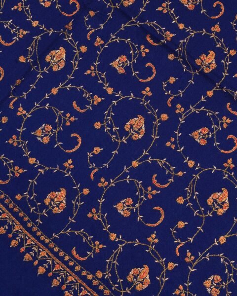 Hand Embroidered Sozni Shawl Kashmiri Pashmina 100% Cashmere
