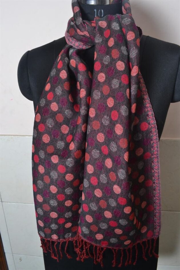 Handwoven Jacquard Scarf