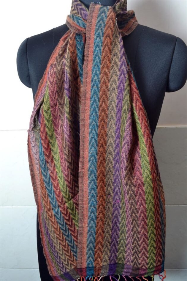 Handwoven Jacquard Scarf