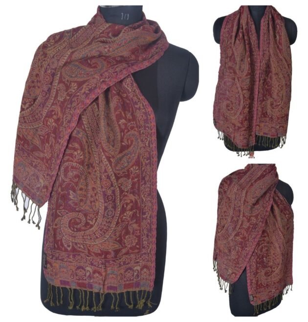 Handwoven Jacquard Scarf