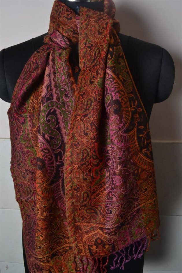 Handwoven Jacquard Scarf