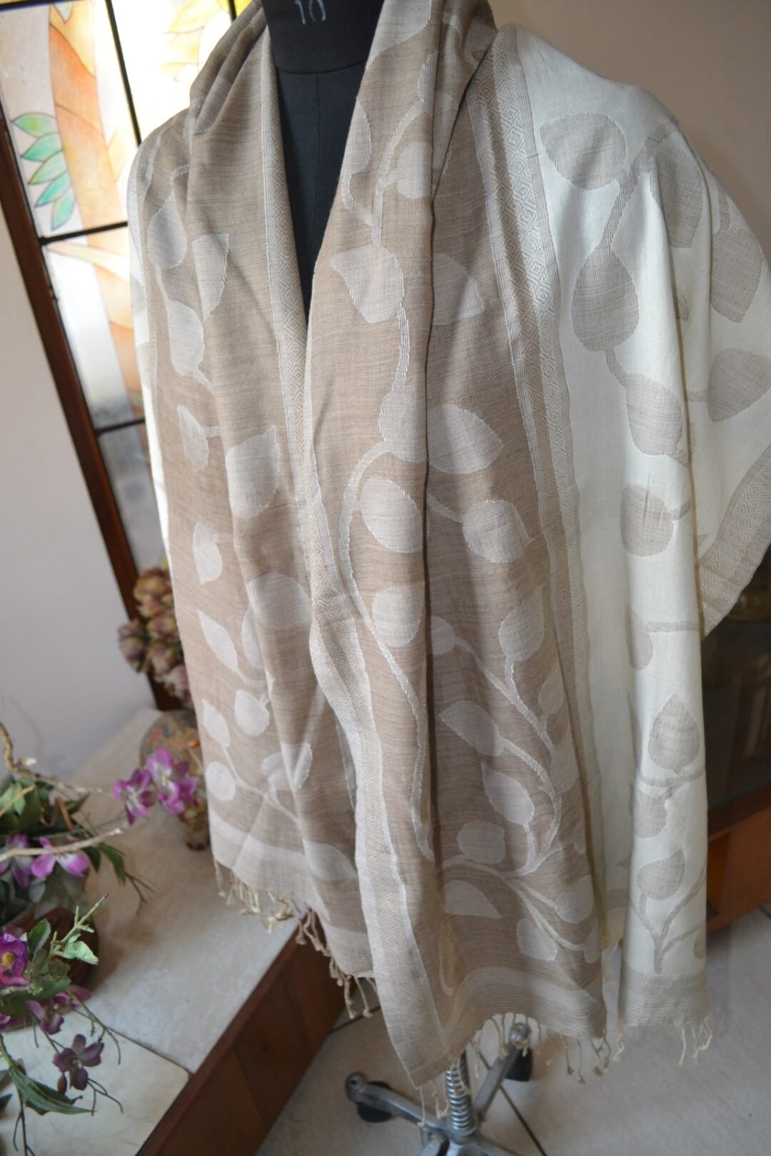 Handmade Pashmina Jamavar Stole