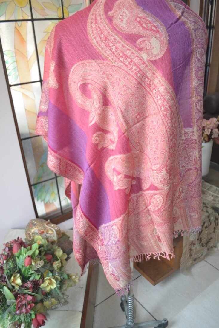 Handmade Pashmina Jamavar Stole