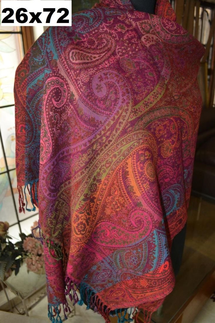 Handmade Pashmina Jamavar Stole