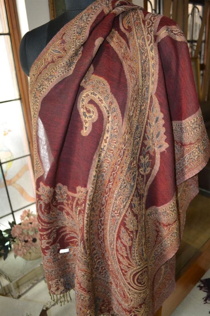 Handmade Pashmina Jamavar Stole