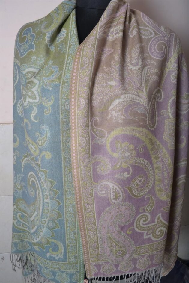 Handmade Pashmina Jamavar Stole