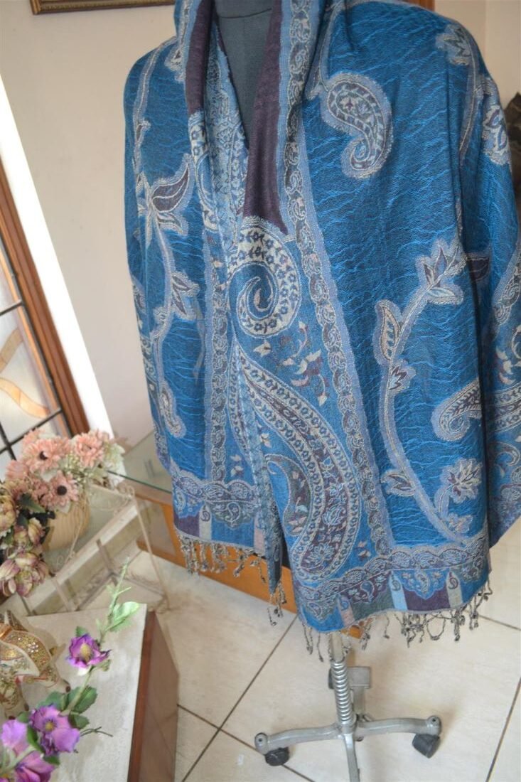 Handmade Pashmina Jamavar Stole