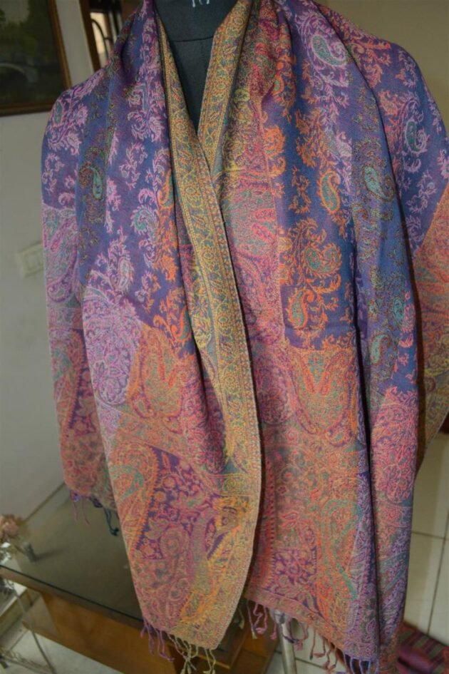 Handmade Pashmina Jamavar Stole